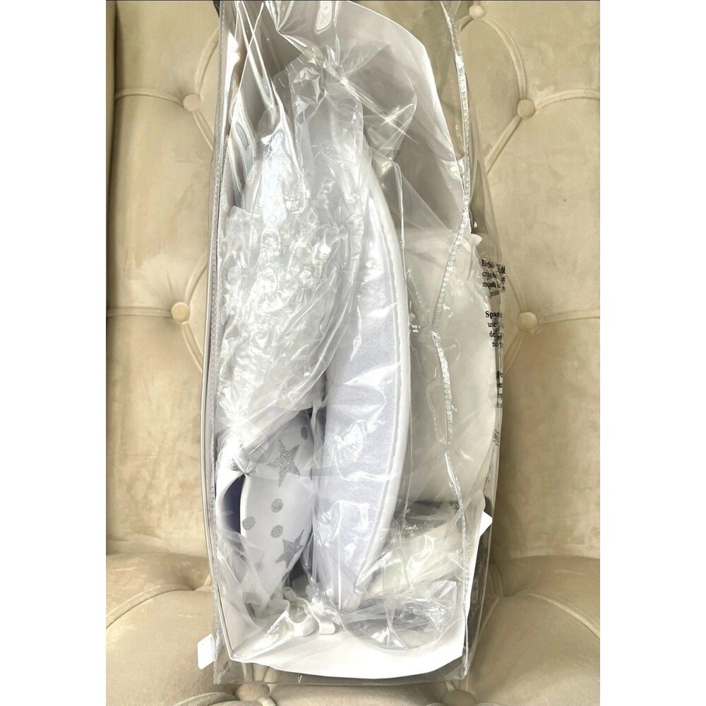 Spirit Halloween Wild West Cowgirl Costume White Woman's Large 10-14 NEW NIB - Picture 4 of 5